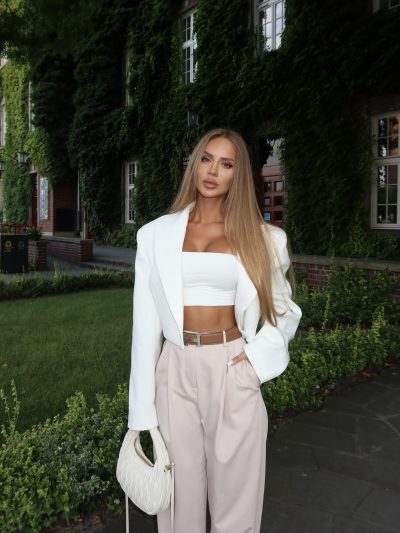 Cropped Oversize Blazer